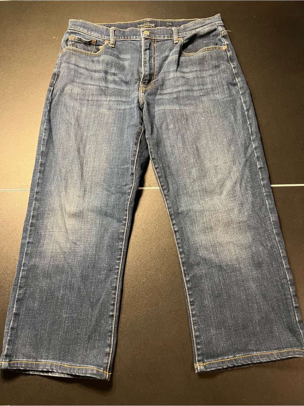 Lucky Brand Men's Medium Blue Straight Jeans 36x32